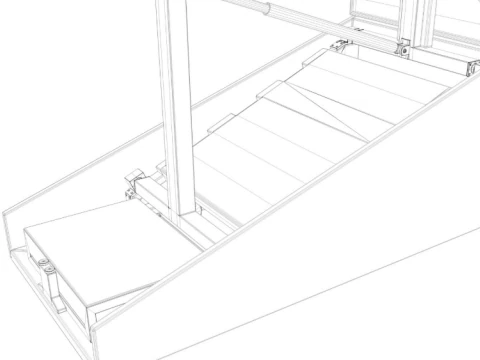Basketball Hoop 3D Model