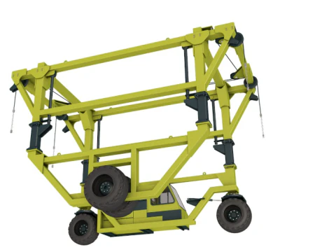 Straddle Carrier Generic 3D Model