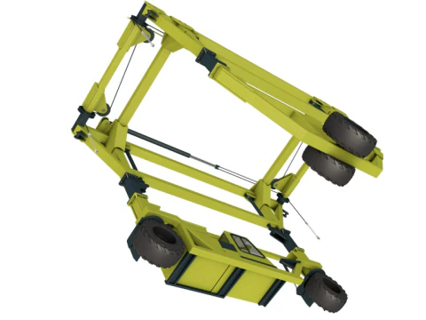 Straddle Carrier Generic 3D Model