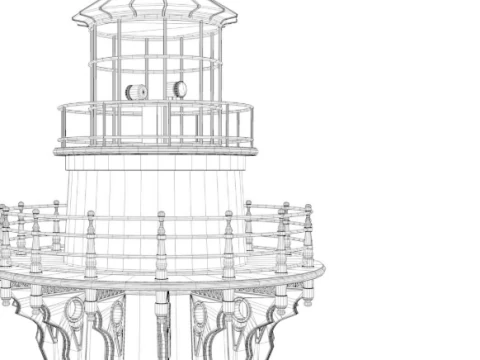 Lighthouse 3D Model