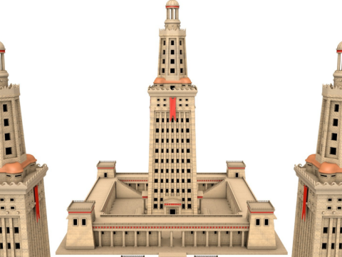 Lighthouse of Alexandria Modelo 3D