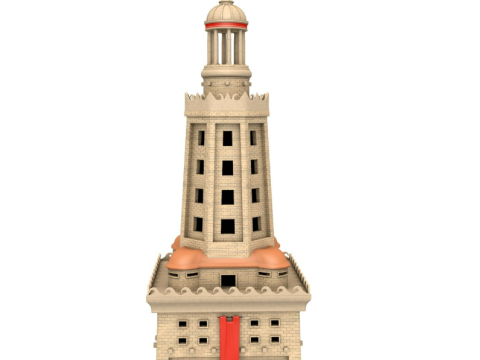Lighthouse of Alexandria 3D 模型
