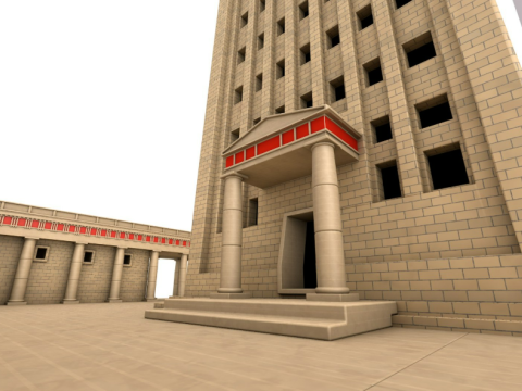 Lighthouse of Alexandria 3D 模型