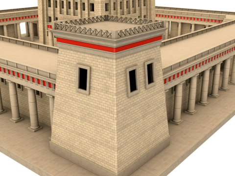 Lighthouse of Alexandria 3D 模型