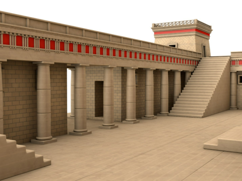 Lighthouse of Alexandria 3D 模型