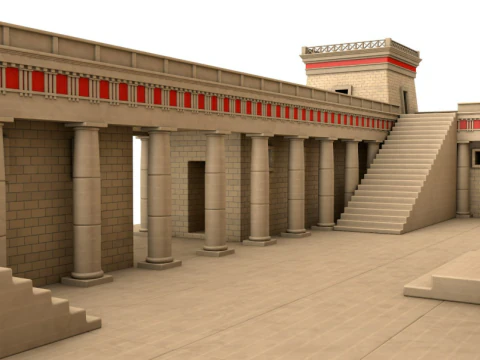 Lighthouse of Alexandria 3D Model