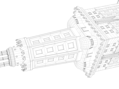 Lighthouse of Alexandria 3D 模型