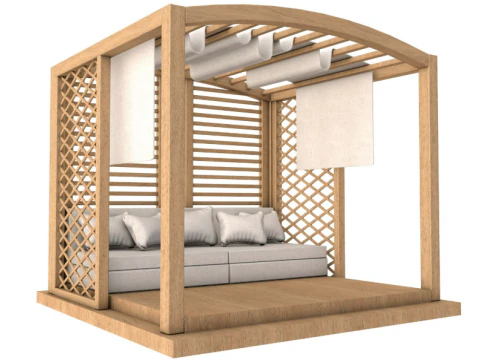 Pergola collection 3D Model