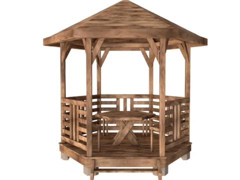 Pergola collection 3D Model