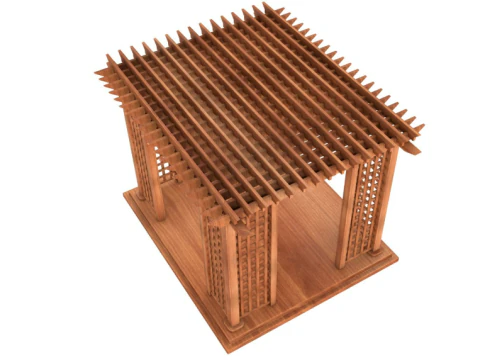 Pergola collection 3D Model