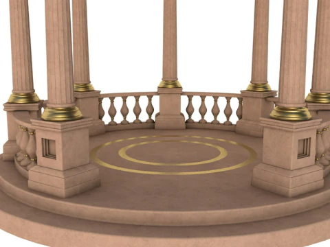 Pergola collection 3D Model