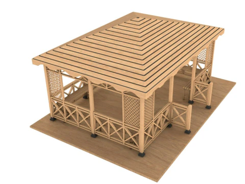 Pergola collection 3D Model