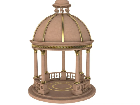 Pergola collection 3D Model