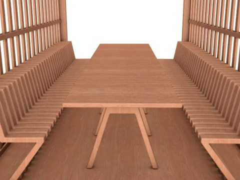 Pergola collection 3D Model