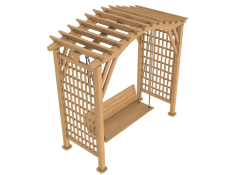 Pergola collection 3D Model
