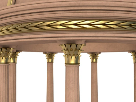 Pergola collection 3D Model