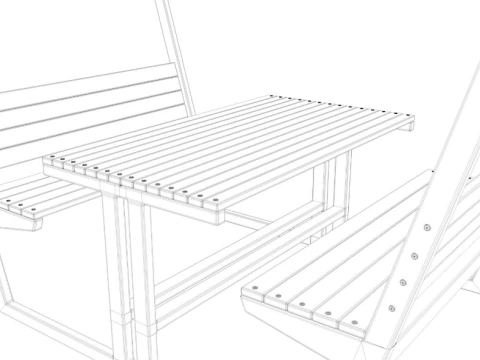 Pergola collection 3D Model