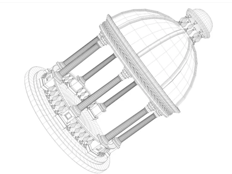 Pergola collection 3D Model