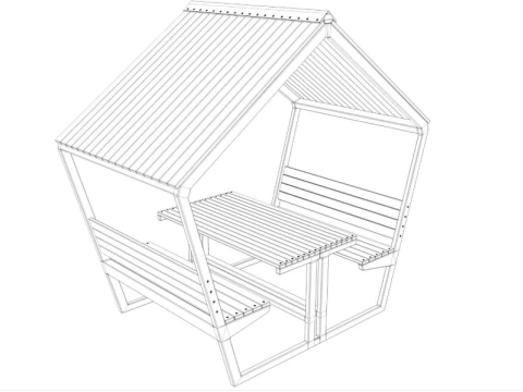 Pergola collection 3D Model