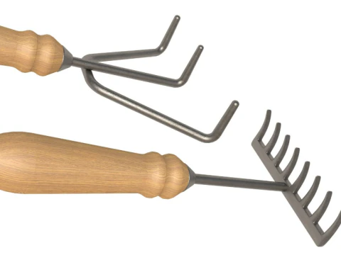 Farm Hand Tool Collection 3D Model