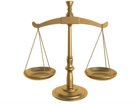 Law Scales Modello 3D