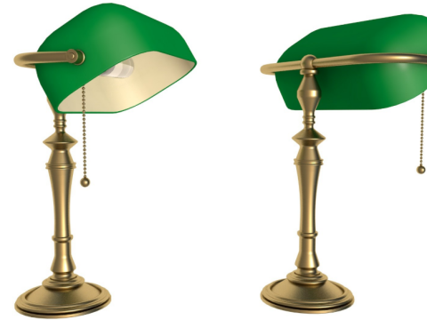 Desk Lamp 3Dモデル