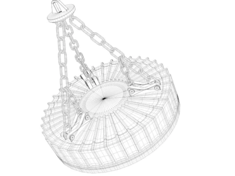 Lifting Magnet 3D Model