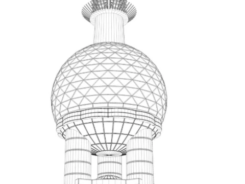 Pearl Tower 3D Model