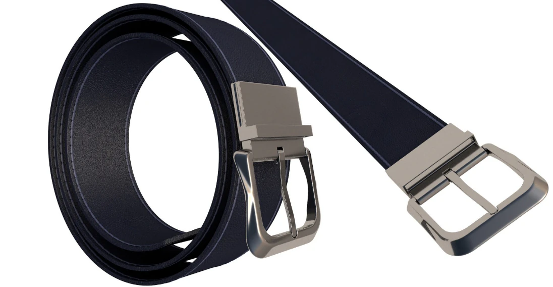 Leather Belt 3D Model .c4d .max .obj .3ds .fbx .stl .blend 