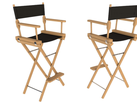 Director Chair 3D Model