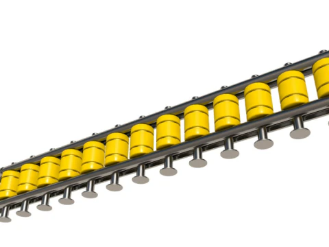 Kolekcja barier drogowych Model 3D