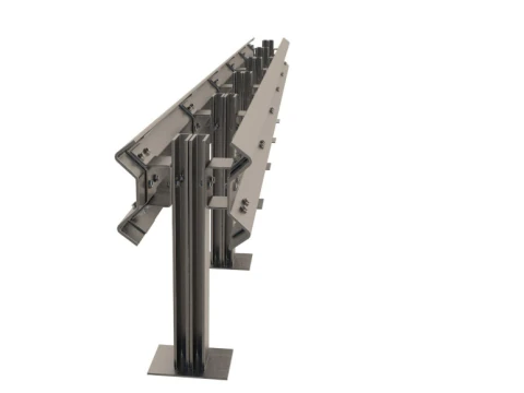 Kolekcja barier drogowych Model 3D