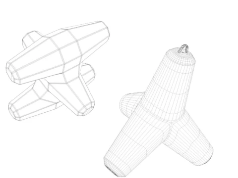 Kolekcja barier drogowych Model 3D