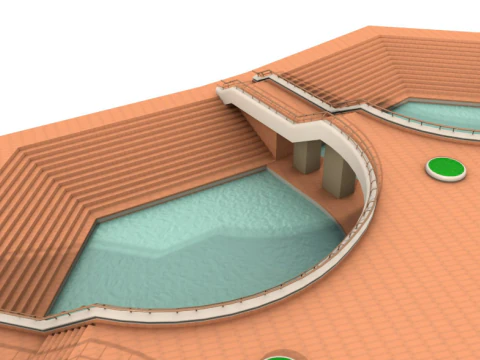 Lotus Temple 3D Model