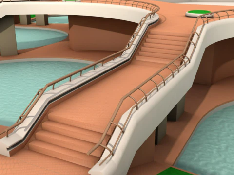 Lotus Temple 3D Model