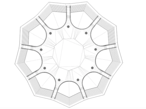 Lotus Temple 3D Model