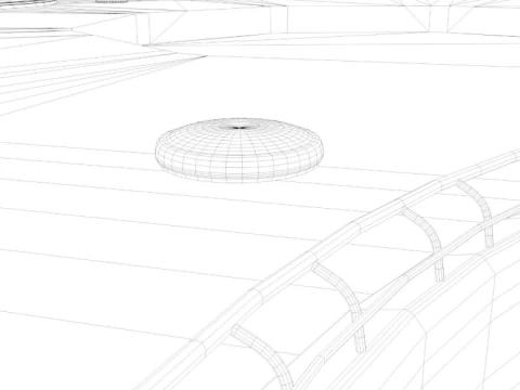 Lotus Temple 3D Model