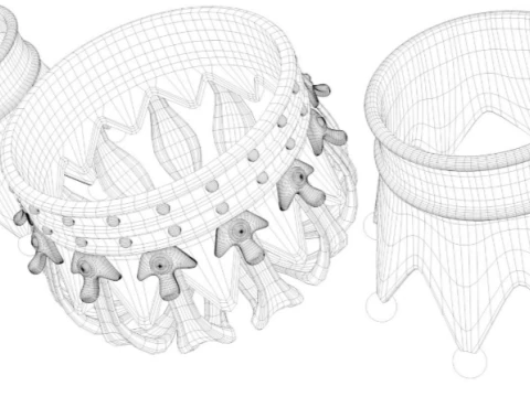Gold Crown 3D Model