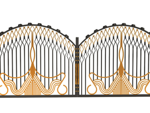 Classic Iron Gate collection 3Dモデル