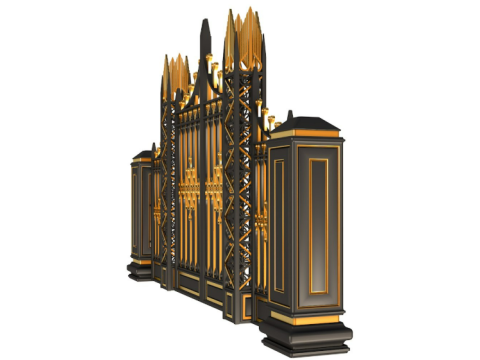 Classic Iron Gate collection 3Dモデル