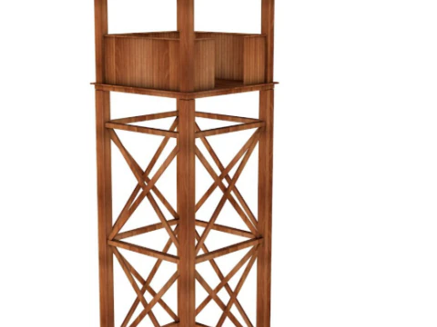 Guard Tower 3D Model