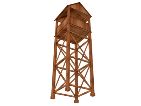Guard Tower 3D Model