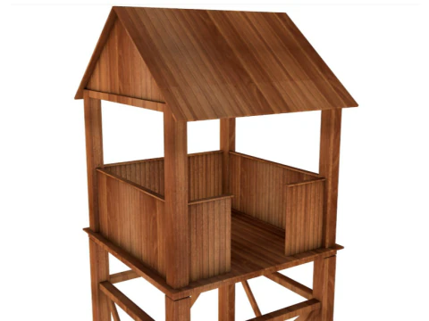 Guard Tower 3D Model