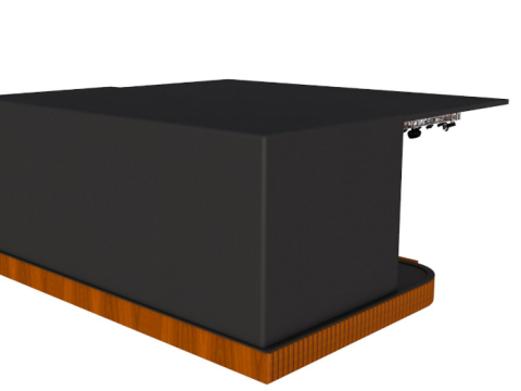 Full Theater Stage 3D Model