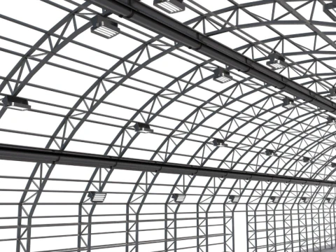 Aircraft Maintenance Hangar 3D Model