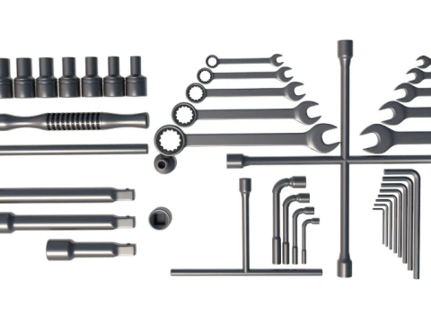 Tools New - Hand Tools-GARAGE TOOLS 3D Model