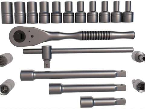 Tools New - Hand Tools-GARAGE TOOLS 3D Model