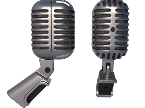 Microphone collection 2 3Dモデル