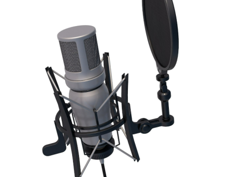 Microphone collection 2 3Dモデル