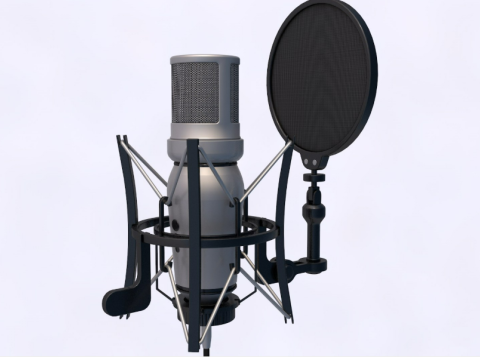 Microphone collection 2 3Dモデル